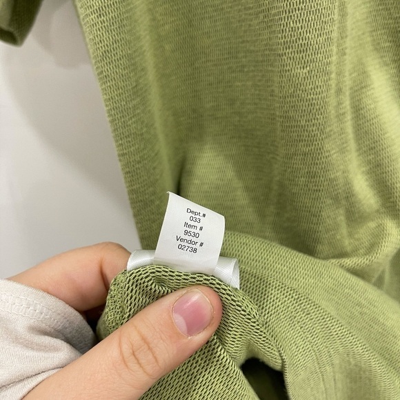 Eddie Bauer Travex Polo Shirt Green Short Sleeve L - Picture 7 of 9